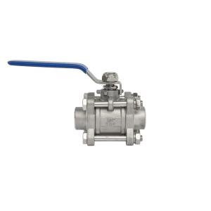 China 3PC Full Port Thread Ball Valve with Industrial Usage and Thread Connection Form wholesale