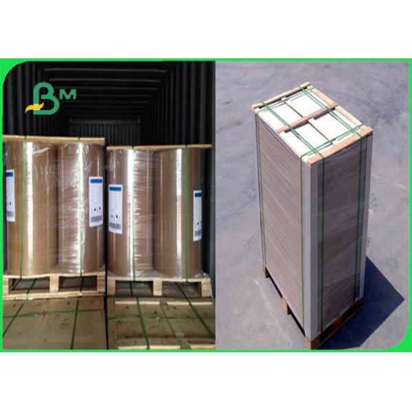 One side white / grey good printing adaptability 250gsm Duplex board for package