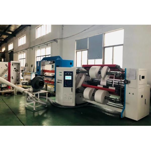 Automatic Self Adhesive Label Slitter Rewinder For Film Sticker