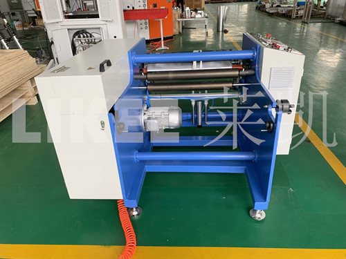 Mitsubishi PLC Semi Automatic Foil and Baking Paper Cutter Rewinding Machine for Manual Gluing