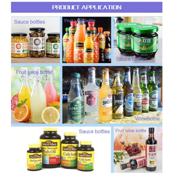 Brandy Bottle Sticker Printing Machine , Single Roller Wine Labeling Machine