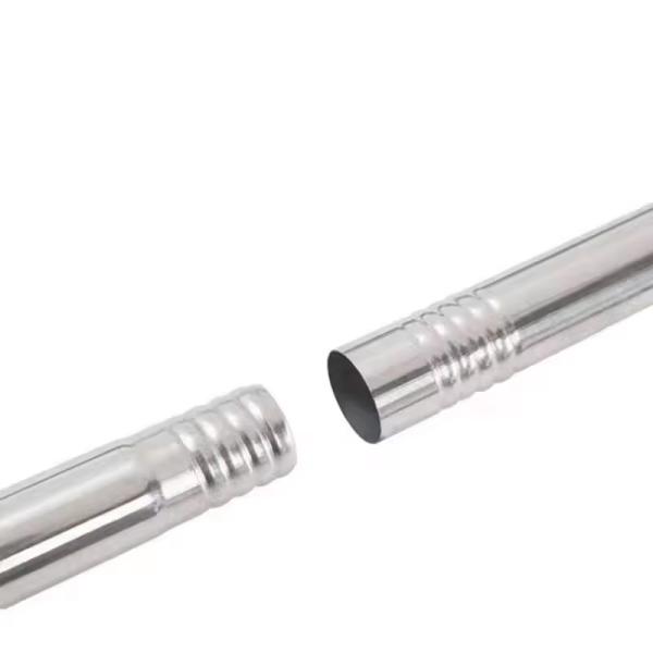 Quality Thread Splicing Hollow Round Pipe Polished Stainless Steel Connecting Rod for sale
