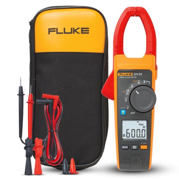 China 376 AC / DC Digital Clamp Multimeter FC True RMS wholesale