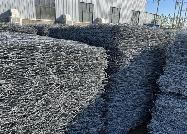 Quality Hexagonal Mesh Metal Gabion Baskets 1mx1mx1m for sale