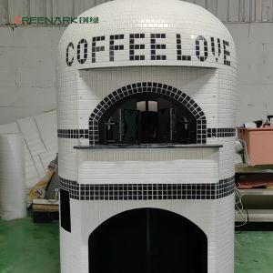 China Italian Volcanic Stone Pizza Oven 600°C 15kW Gas Electric wholesale