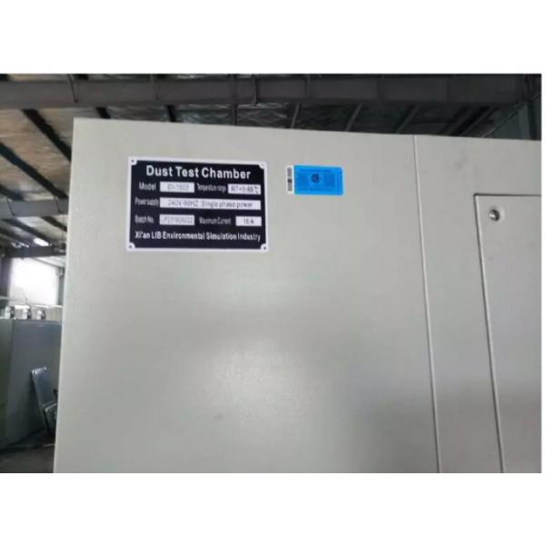 IEC 60529 IP5X6X Dust Test Chamber / Environmental Testing Machine 4