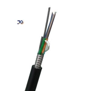 China Single Mode 12/24 /48 Core Overhead Armored GYTS GYTA Outdoor Optical Cable wholesale