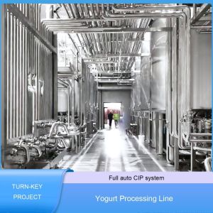 Skid Frame SUS304 Dairy Industrial Yogurt Making Machine small scale