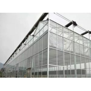 Large Glass Greenhouse For Farm Aquaculture Livestock Breeding Ecological