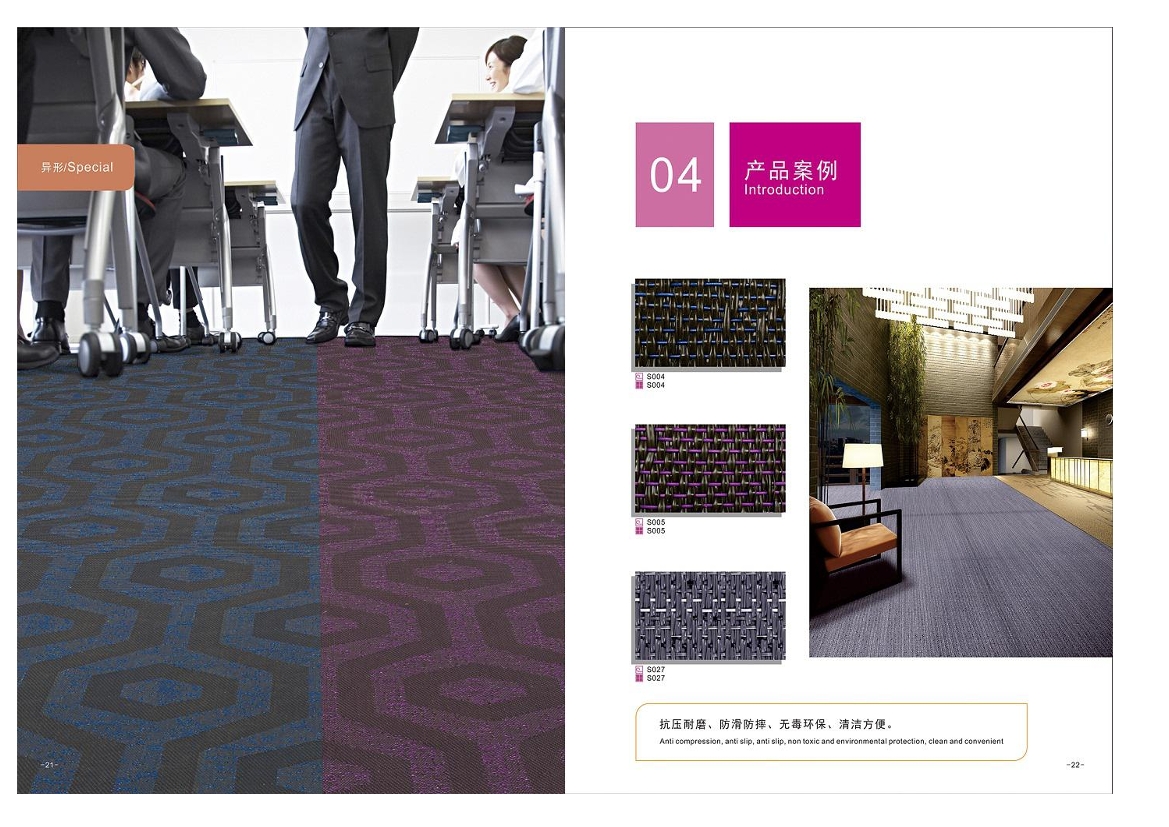 BOLON FATOCRY PRICE WOVEN VINYL FLOORING ROLL/ TILE FOR BEDROOM BATHROOM