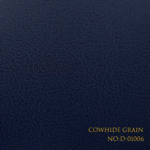 China Cowhide Pattern PVC Coated Leatherette Paper Cover Specialty Paper on sale