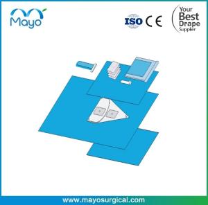 China Surgical Knee Arthroscopy Drape Pack With Customized Component wholesale