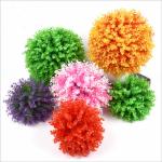 Plastic 1ft To 1.4ft Artificial Topiary Flower Balls