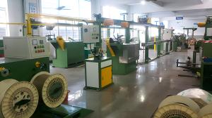 China Single screw plastic extrusion line for wire and cables Wire and cable extrusion process on sale
