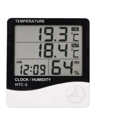 HTC-2 Digital LCD Thermometer Hygrometer Electronic Temperature Humidity Meter