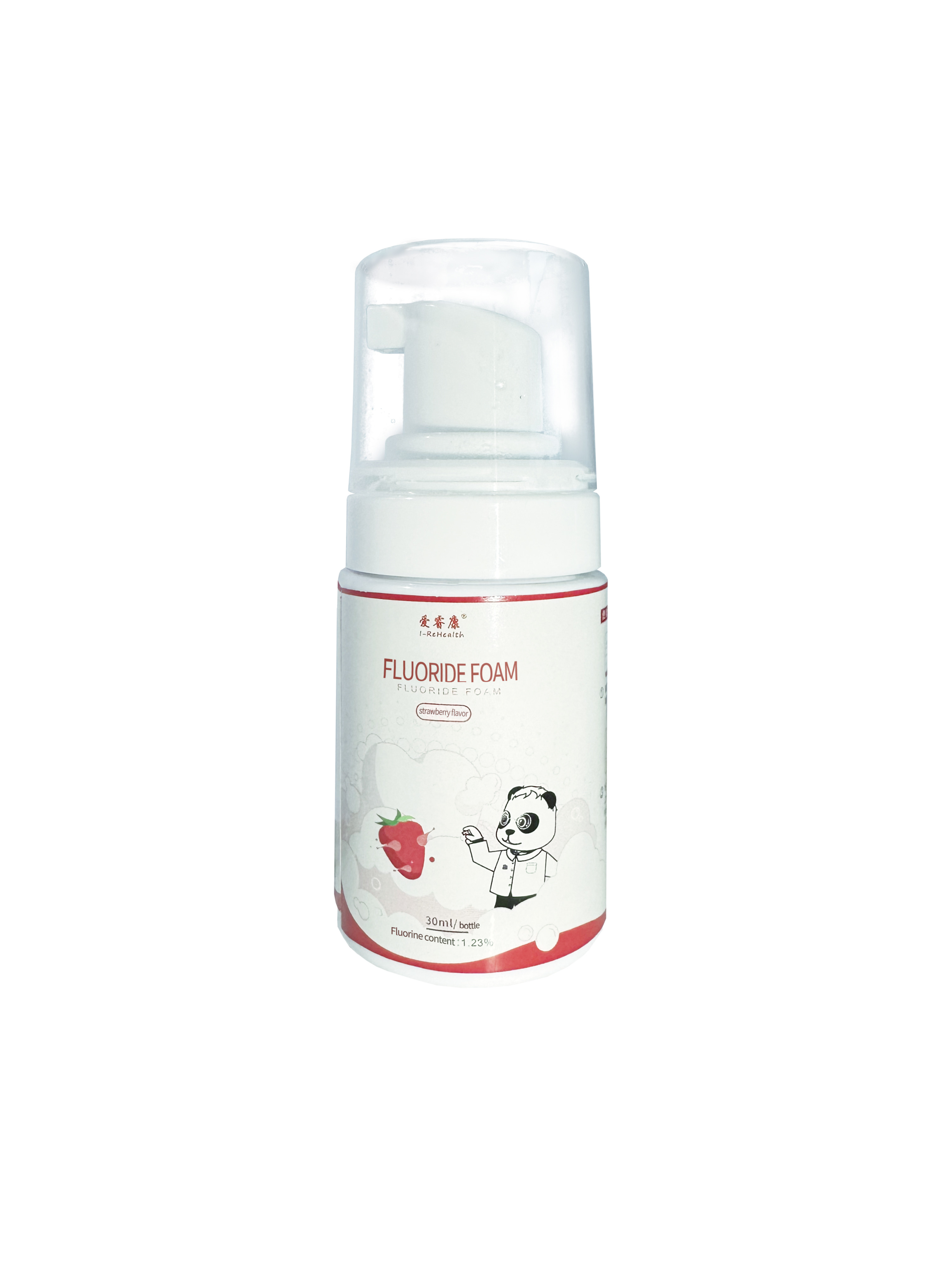 200ml Dental Fluoride Foam Grape Flavor For Bad Teeth With ISO