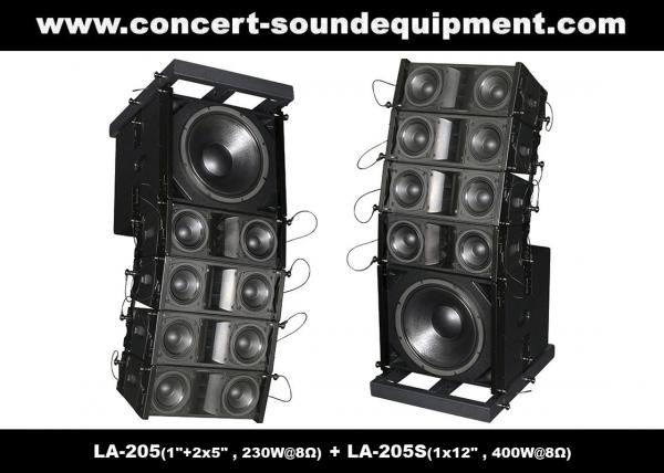 Quality Dual 5" 8ohm 230W Mini Line Array Speaker For Fixed Installation In Conference, Pub, Auditoria for sale