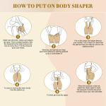 HEXIN Plus Size Control Panties Nonwoven BBL Shapewear for Tummy Control and