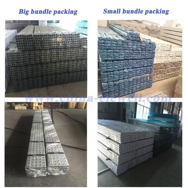 Profile Steel Power Strut Channel Type Unistrut C Shape Hot Dip Galvanized Steel Sloted Channel