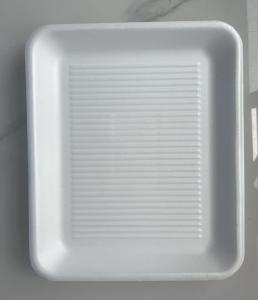 China EPS Square Fresh Food Trays Single-Compartment Modified Atmosphere Boxes Fresh Food Trays wholesale