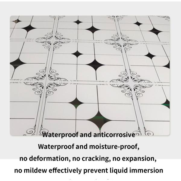 Self-Assembly Thickened PVC Strip Ceiling for Contemporary Kitchen Bathroom and Toilet Design Style