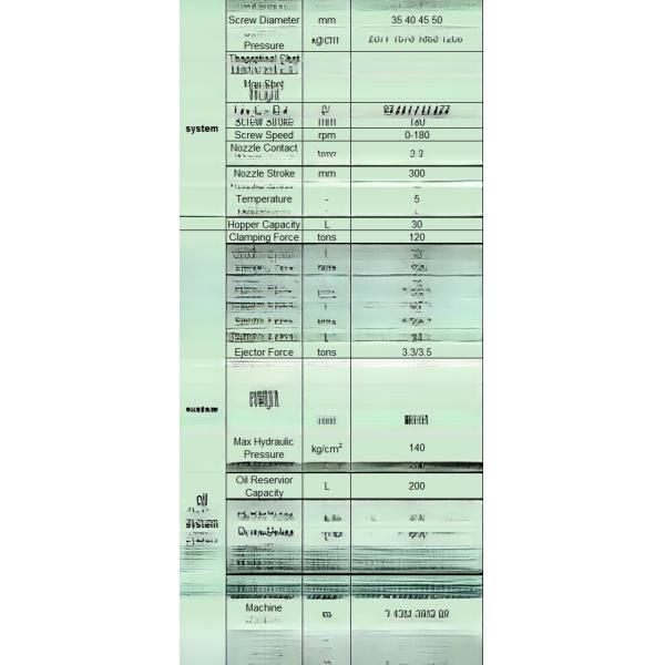 120T Double Slide Table Vertical Injection Molding Machine For High Volume Production