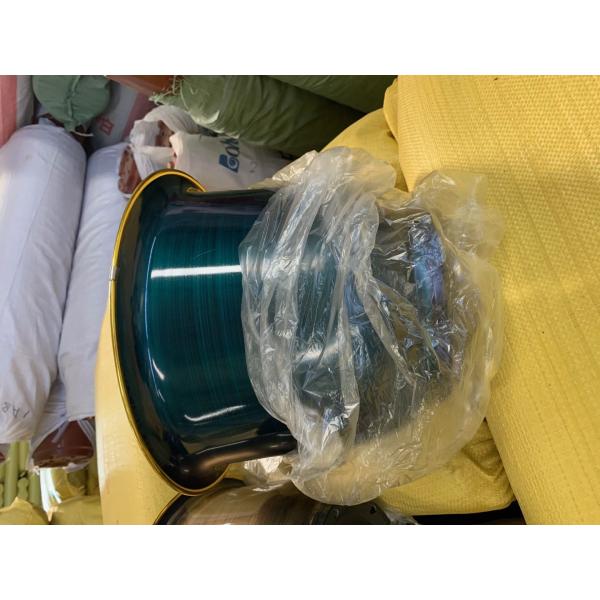 Chinese style light yellow stoving varnish ceramifinish plant pot with gold edge orchid flower pot