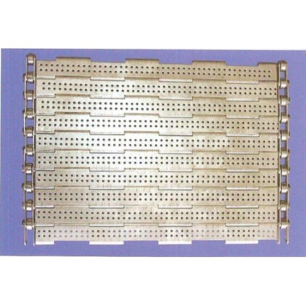 SS wire mesh belts slat band conveyor belts Open top belts flat top stainless steel conveyor belts