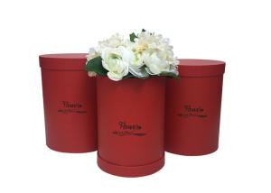 China Colorful Cardboard Flower Boxes , Lid And Case Box Matt / Glossy Lamination on sale