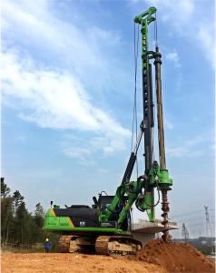 China Max Drilling Depth Pile Foundation Machine Hydraulic Piling Machine 32m KR90c Max. Diameter 1000mm Torque 90kN.m wholesale
