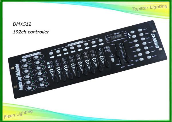 Quality Intelligent 192 Channel Small DMX Lighting Controller Digital Signal Output Disco192 Metal Shell TSD001A for sale