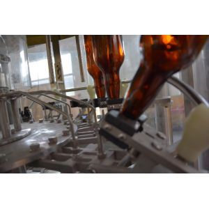 1000 BPH Beer Wine 3 In 1 Carbonated Drink Filling Machine