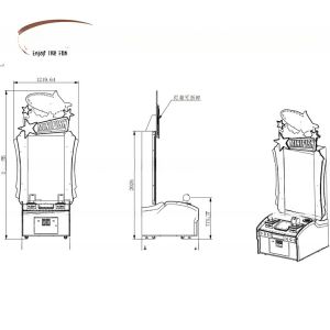 Interactive Go Fishing Arcade Game Machine Lottery Redemption Game Machine