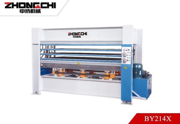 Quality BY214X8 Plywood Press Machine Automatic Control Hot Press Machine For Plywood 120T for sale