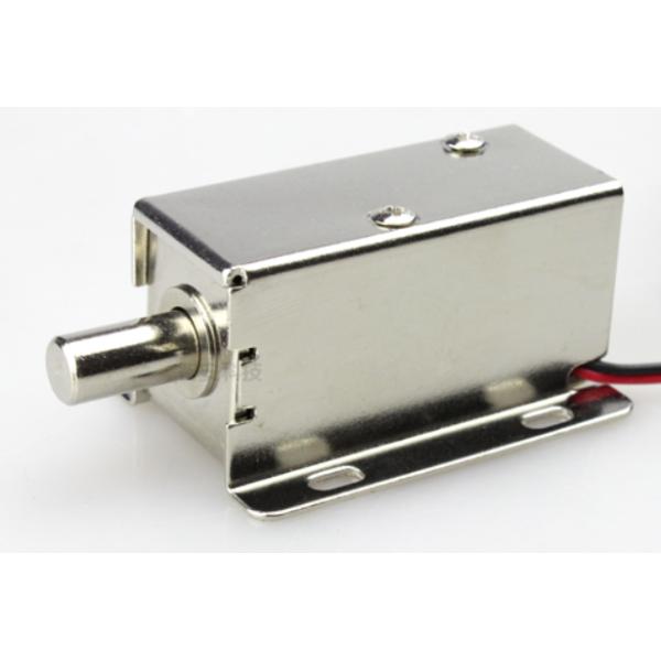 12V or 24V DC Round lockpin of Electronic Cabinet Lock in 8mm stroke