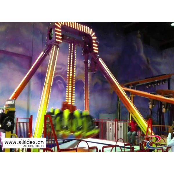 Upper Transmission Spinning Pendulum Ride , 12P Pendulum Rides Amusement Parks