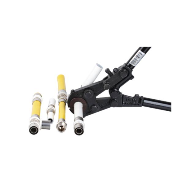 DL-1420 12mm-20mm Pex Pipe Clamp Tool 2.2kg Water Line Crimping Tool with Ergonomic Handle