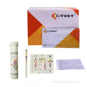 China Semi Quantitative Biochemistry Test Kit Convenient Urine Adulteration Test Dipstick on sale
