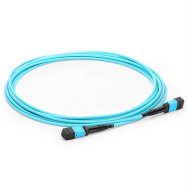 Optic fiber Trunk Cable Patch Leads OM3 24core Male MTP/MPO Patch Cord