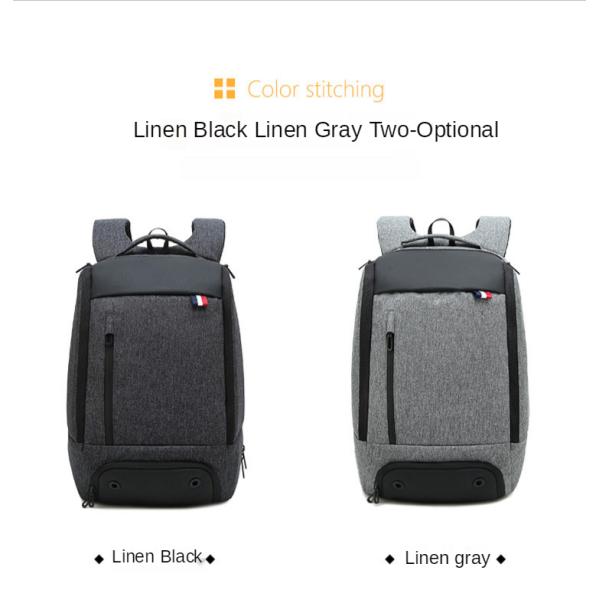 600D Multifunctional Anti Theft Backpack For 14'' Laptop