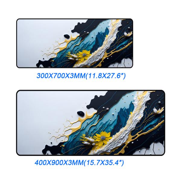 XYDAN Eco Friendly Natural Rubber Gaming Mouse Pad with Large Size and Colorful Print