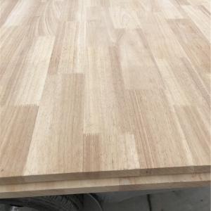 Solid Rubber Wood Finger-Jointed Board for UV Tabletop 8mm-40mm Thickness 100-1220mm Width