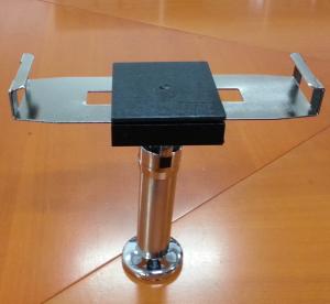 China 12-21cm metal display 360 degree rotation tablet stand adjustable up and down with lock wholesale