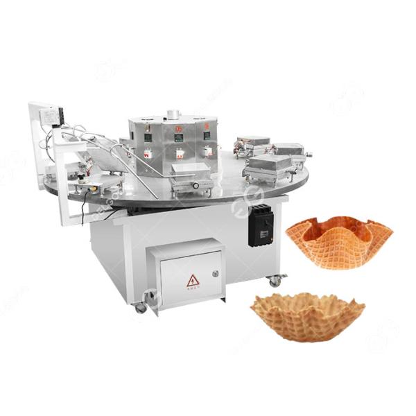 Ice Cream Waffle Bowl Machine