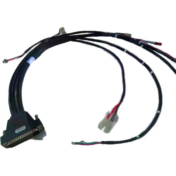 Quality 50PIN D-Sub CONN Black Multiconnector Medical Wiring Solution For Multiple Interface Support for sale