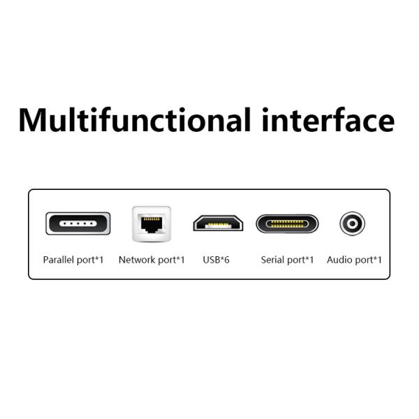 15.6Inch Dual Screen Pos Cash Machine I3 Processor 4+64GB Retail Pos System Supermarket Pos Terminal
