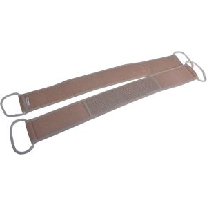 China Exfoliating Natural Brown Hemp Back Strap , Reach Area Back Cleaning wholesale