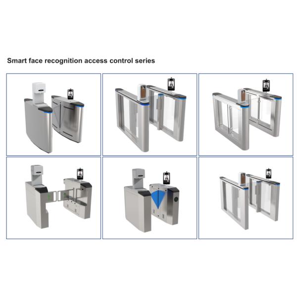 8 Inch IP34 Face Recognition Temperature Measurement Terminal