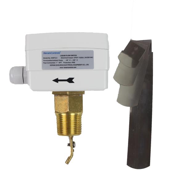 Quality Liquid Flow Measurement Flow Switches With Paddle Sensing Element -20C-120C Temperature Range for sale
