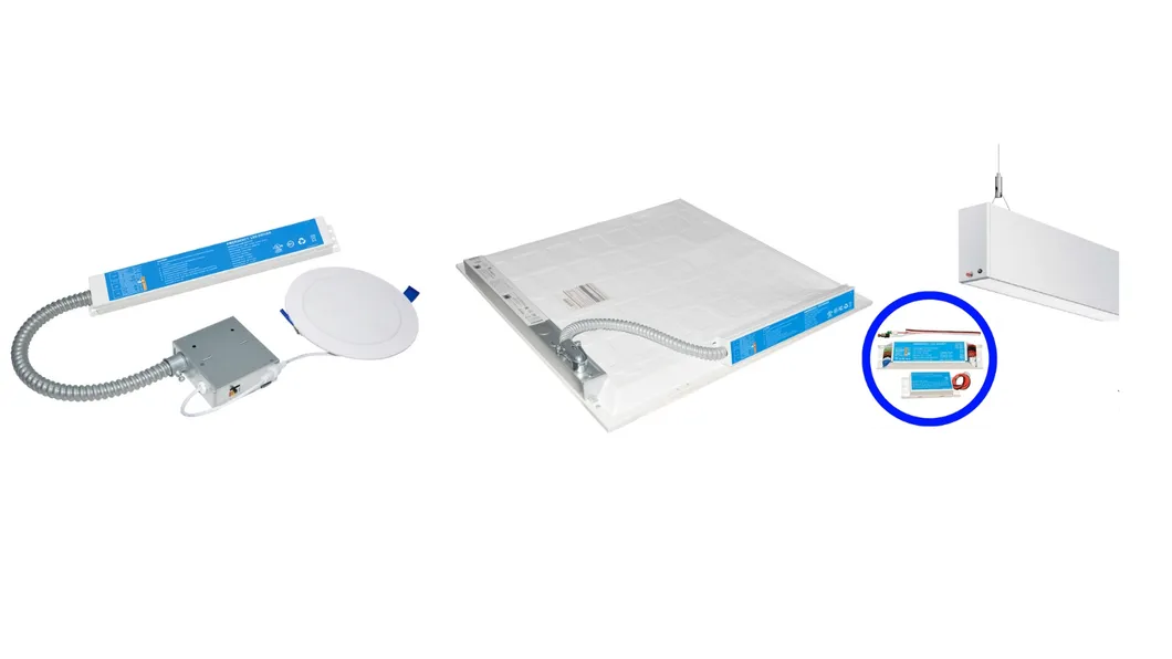 10W 100-277VAC UL924 CSA Li-ion Auto Test 5 Year Warranty Down Light Ceiling Light Panel Light Panic Light Ballast Powerpack for Emergency Case